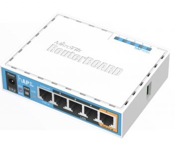 MikroTik hAP (RB951Ui-2nD) 2.4GHz Wi-Fi точка доступу з 5-портами Ethernet для домашнього використання 99-00001050 фото