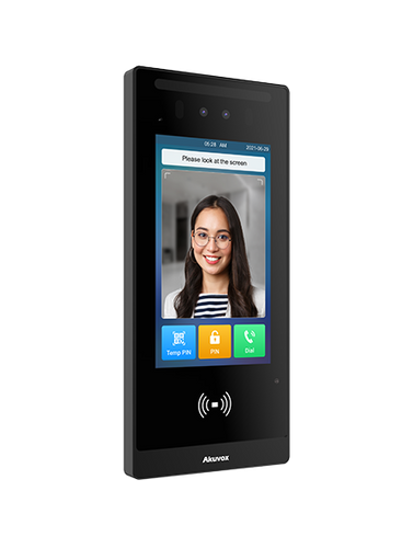 E18C - Багатоабонентна панель виклику з розпізнаванням обличчя, NFC та Bluetooth 00-00002167 фото