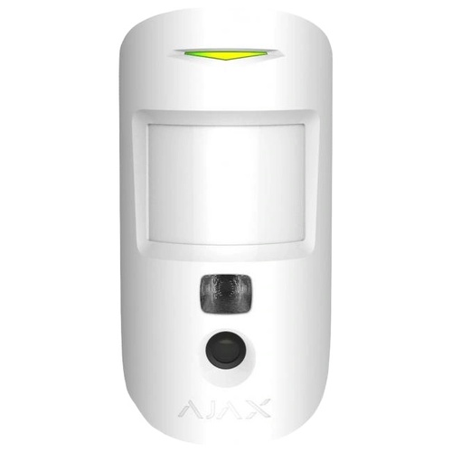 Ajax MotionCam S (PhOD) Jeweller (8PD) white Бездротовий сповіщувач руху з функціями фотоверифікації тривог, фото за запитом і сценарієм 99-00014683 фото