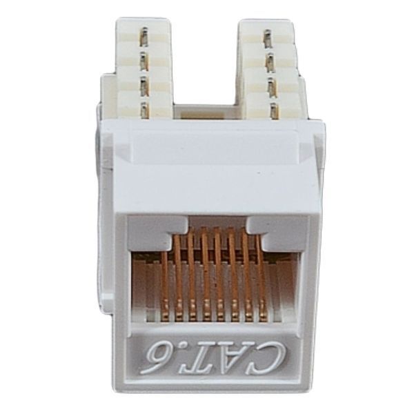EPNew 6KTVM-U0WH Модуль KeyStone RJ45 UTP, кат. 6, 110, Slim, W &ndash; 16.6 мм, белый 99-00006931 фото