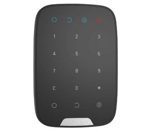 Ajax KeyPad чорна бездротова сенсорна клавіатура 99-00000633 фото