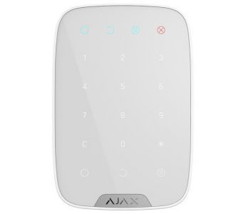 Ajax KeyPad біла бездротова сенсорна клавіатура 99-00000634 фото