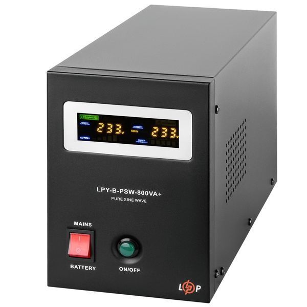 LOGICPOWER LPY-B-PSW-800VA+ Джерело безперебійного живлення 99-00012429 фото
