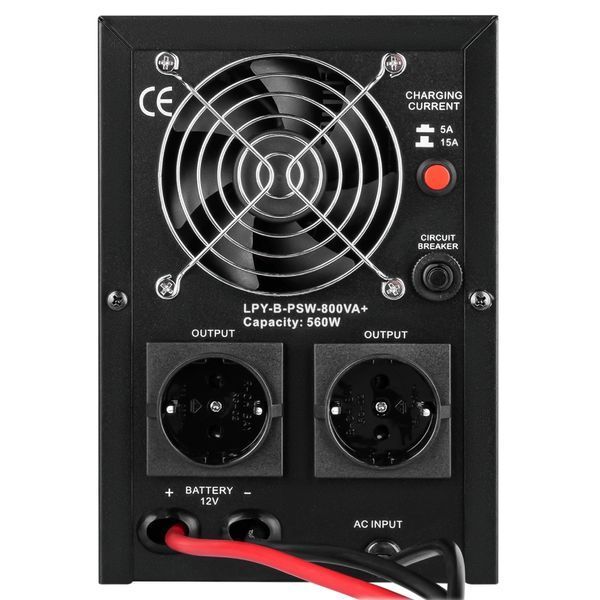 LOGICPOWER LPY-B-PSW-800VA+ Джерело безперебійного живлення 99-00012429 фото