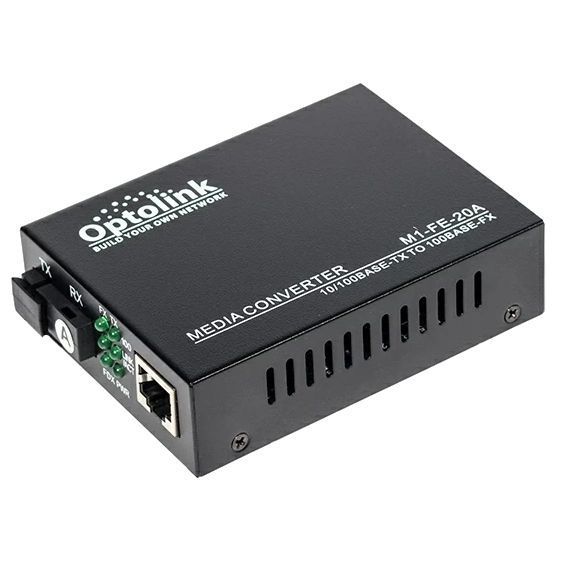Optolink-1M-FE-20B 1550Tx 20km Медіаконвертор 99-00011376 фото