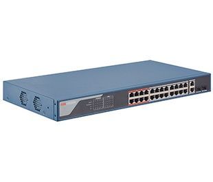 DS-3E1326P-EI 24 портовый POE коммутатор Hikvision 99-00004409 фото