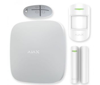 Ajax StarterKit белый комплект беспроводной сигнализации 99-00005276 фото
