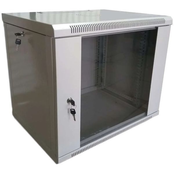 WMNC-500-9U-FLAT Шафа 9U 600x500х507 мм Hypernet настінна розбірна 99-00005793 фото