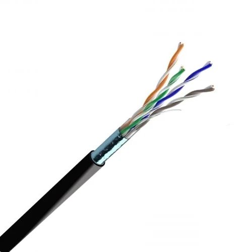 Cat. 5e F/UTP PE 4х2х24 AWG (72567) бухта 305м. Кабель витая пара ЗЗКМ (FTP медь уличный) 99-00007837 фото