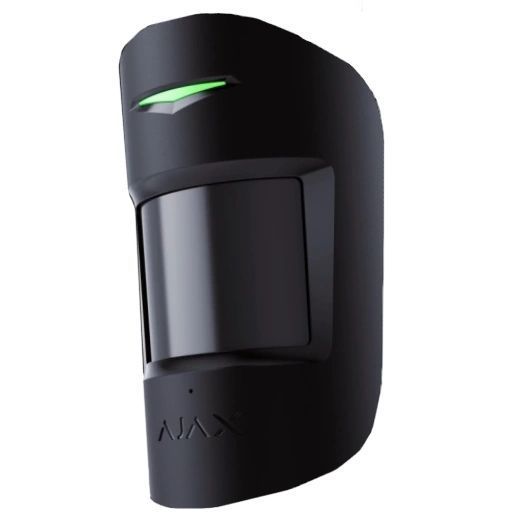 Ajax&nbsp;MotionProtect&nbsp;S&nbsp;Plus&nbsp;(8PD)&nbsp;black Бездротовий сповіщувач руху з мікрохвильовим сенсором 99-00014684 фото