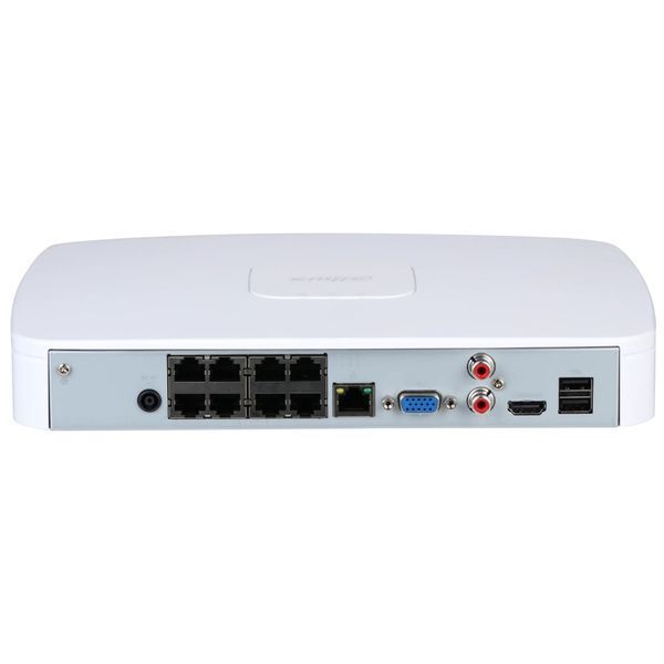DHI-NVR2108-8P-I2 8-канальний Smart 1U 8PoE 1HDD WizSense 99-00014834 фото