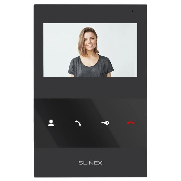 Slinex ML-16HD(Black)+SQ-04M(Black) Комплект&nbsp;відеодомофону 99-00014496 фото