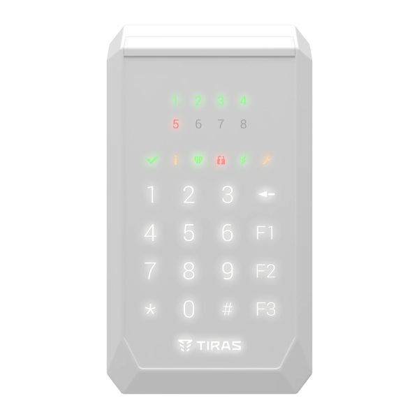 Tiras K-PAD8+(white) Клавиатура Тирас 99-00010046 фото