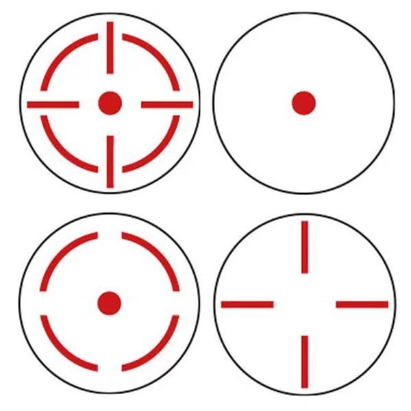Коліматорний приціл KONUS FISSION-MR Multi-Reticle 8400 фото