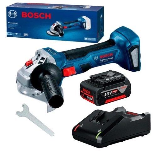 Bosch Professional GWS 180-LI (06019H9025) Аккумуляторная угловая шлифмашина 99-00014133 фото