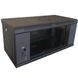 Hypernet WMNC-350-4U-FLAT-BLACK Шафа коммутаційна настінна розбірна чорна 99-00011907 фото 2