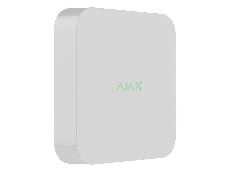 Ajax NVR на 8 каналів - Мережевий відеореєстратор білого кольору 99-00015148 фото