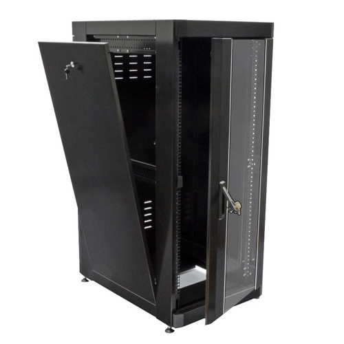 19" 28U, 610х865 мм Шкаф усиленный, перфорированная дверь (66%), черный 99-00008604 фото