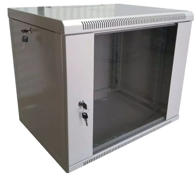 Hypernet WMNC-9U-FLAT-AC Шафа коммутаційна настінна 9U 600x450 розбірна 99-00010176 фото