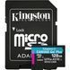 Kingston microSDXC 128 Гб U3 V30 A2 (SDCG3/128GBSP) Карта пам&rsquo;яті 99-00010960 фото 2