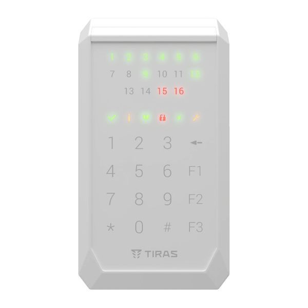 Tiras K-PAD16+(white) Клавиатура Тирас 99-00010050 фото