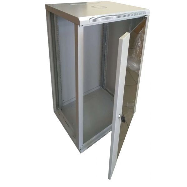 WMNC66-18U-FLAT Шафа 18U 600x600 мм Hypernet настінна розбірна 99-00008844 фото