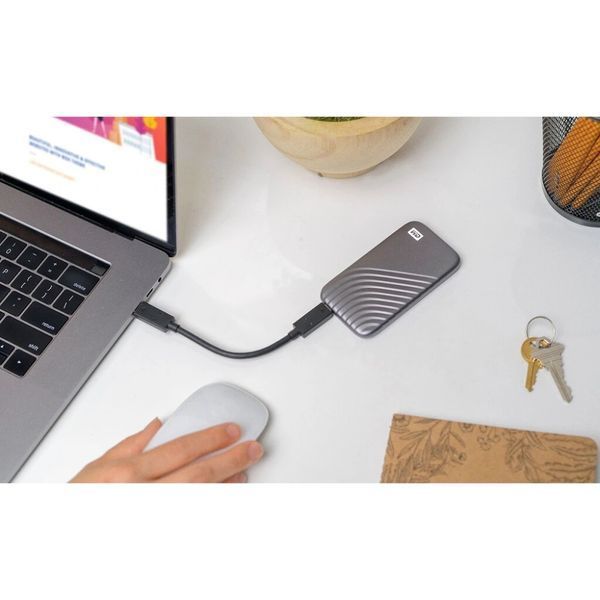 WD&nbsp;My&nbsp;Passport&nbsp;[1TB&nbsp;Space&nbsp;Gray] Внешний&nbsp;SSD&nbsp;накопитель 99-00013224 фото