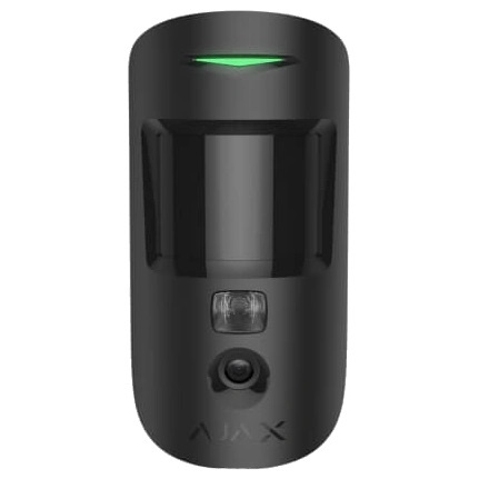 Ajax MotionCam (PhOD) Jeweller (8EU) black бездротовий оповіщувач руху з камерою 99-00010246 фото