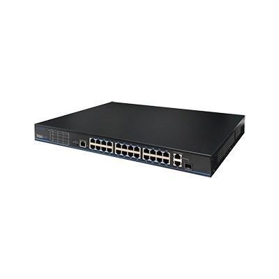 UTP3226TS-PSB 24 порти 10/100 Мбіт/с PoE+ 2 порти Gigabit RJ-45 (1 порт комбінований SFP) 99-00008152 фото