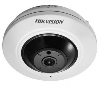 DS-2CD2955FWD-IS (1.05мм) 5мп Fisheye IP видеокамера Hikvision с функциями IVS и детектором лиц 99-00001906 фото