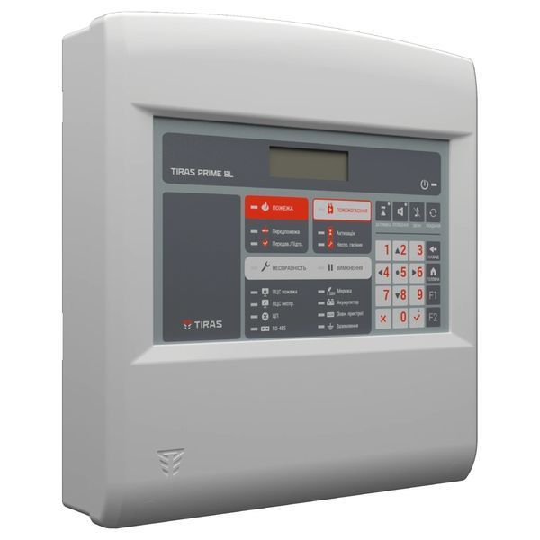 Tiras PRIME 8L Прилад приймально-контрольний пожежний Тірас 99-00010010 фото