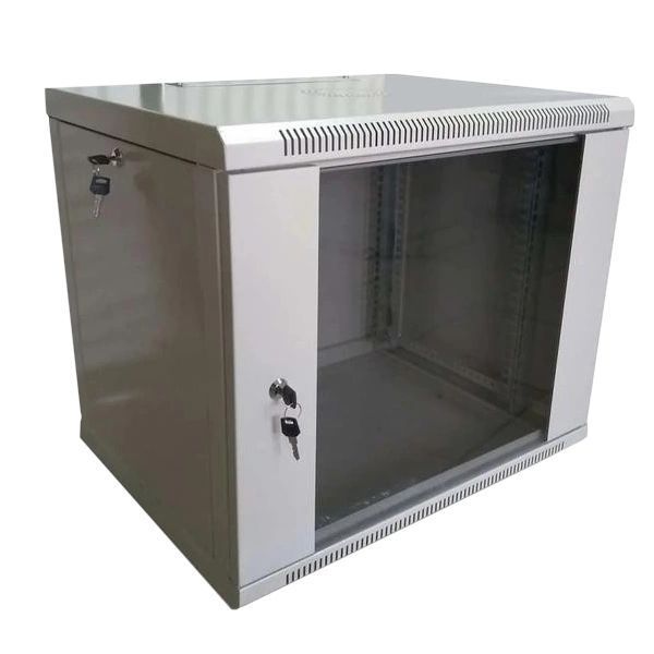 Hypernet WMNC66-9U-FLAT-AC Шафа коммутаційна настінна 9U 600x600 розбірна 99-00010338 фото