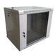 Hypernet WMNC66-9U-FLAT-AC Шафа коммутаційна настінна 9U 600x600 розбірна 99-00010338 фото 1