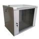 Hypernet WMNC66-9U-FLAT-AC Шафа коммутаційна настінна 9U 600x600 розбірна 99-00010338 фото 2