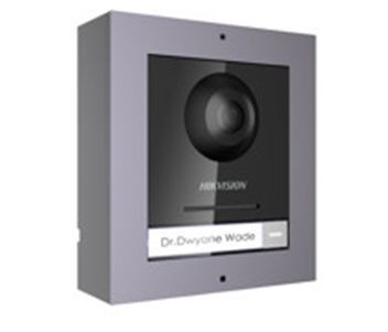 DS-KD8003-IME1/Surface Комплект модуля вызывной IP панели + накладная рамка 99-00001151 фото