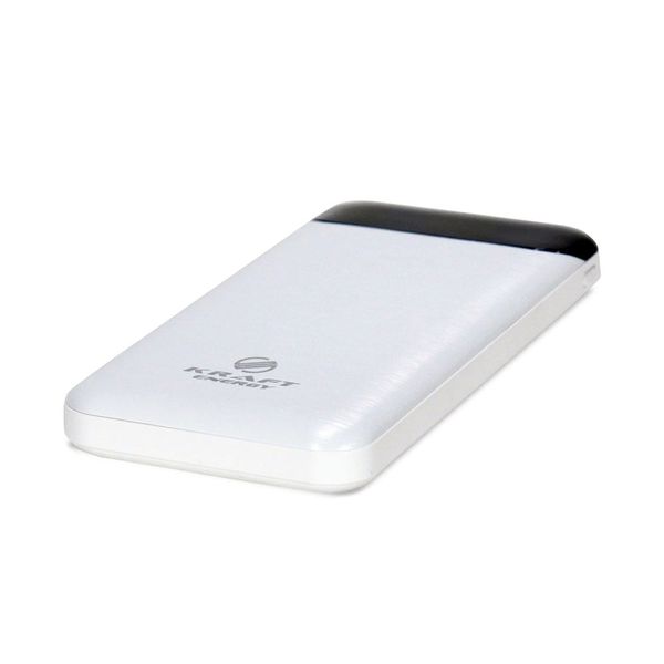 Повербанк 10000mAh Power Bank Kraft TPB-2010 White 22.5W QC3.0 43-00046 фото