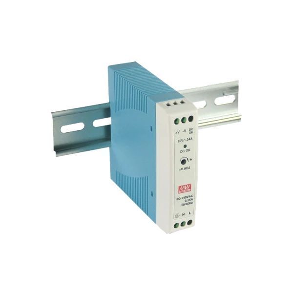 MDR-20-12 (1.67А для монтажа на DIN рейку) Блок живлення MeanWell 99-00007966 фото