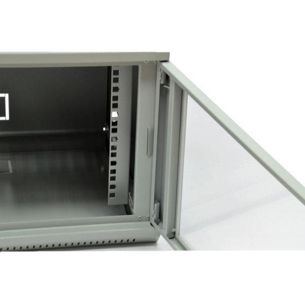 19" 6U Шкаф, 600x350x373мм (Ш*Г*В), эконом,акриловое стекло, серая 99-00009654 фото