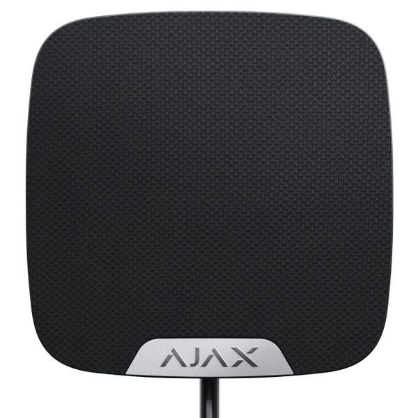 Ajax HomeSiren Fibra black Проводная сирена для помещений 99-00011038 фото