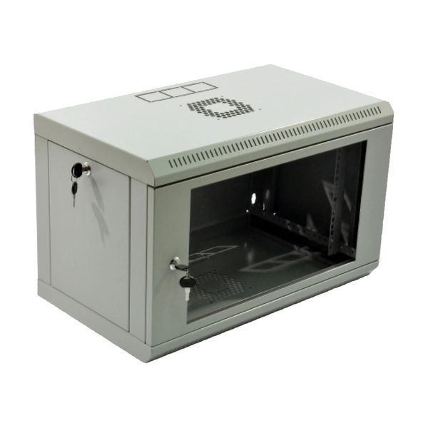 19" 6U Шкаф, 600x350x373мм (Ш*Г*В), эконом,акриловое стекло, серая 99-00009654 фото