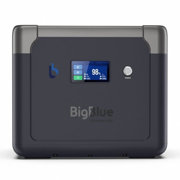 Портативна зарядна станція BigBlue CP2500 2500W 1843Wh 42-00105 фото