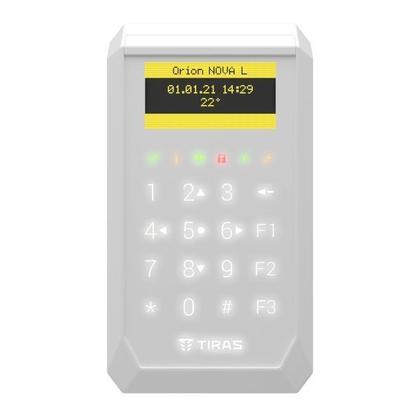 Tiras K-PAD OLED (white) Сенсорная OLED клавиатура Тирас 99-00009501 фото