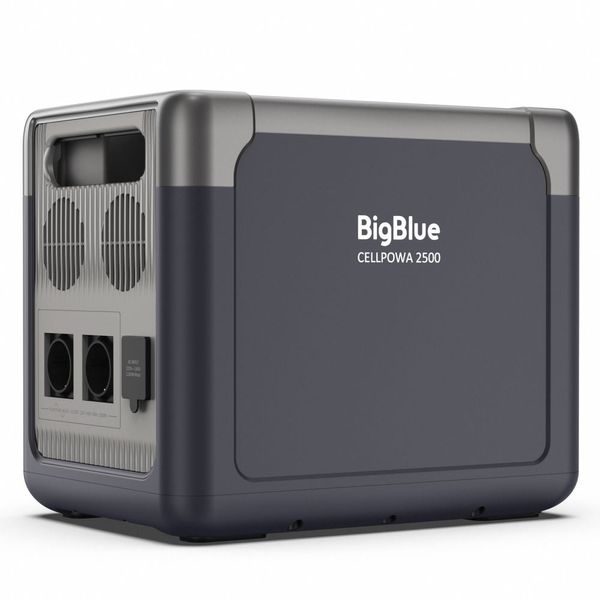 Портативна зарядна станція BigBlue CP2500 2500W 1843Wh 42-00105 фото