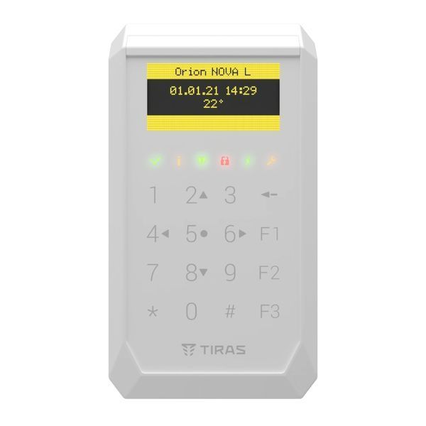 Tiras K-PAD OLED (white) Сенсорная OLED клавиатура Тирас 99-00009501 фото