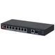 DH-PFS3110-8ET1GT1GF-96 10-портовый неуправляемый настольный коммутатор с 8-портовым PoE 99-00012002 фото 1