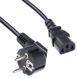 С13-CEE 7/7 Шнур питания 1.8м, 0.75мм2, Kingda 99-00009772 фото 2
