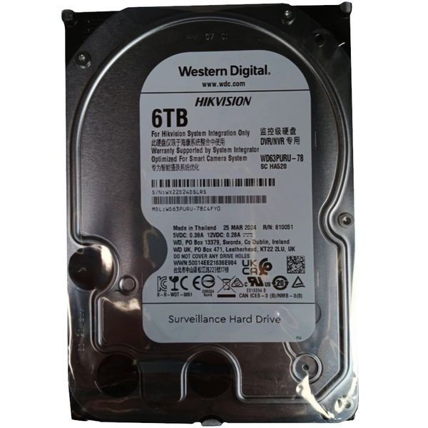 WD63PURU-78 Жорсткий диск 99-00010072 фото