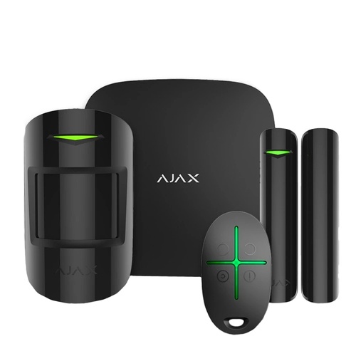 Ajax StarterKit 2 чорний комплект охоронної сигналізації 99-00007476 фото