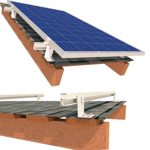 InstallKit IK-L-B-1 Комплект кріплення сонячних панелей до 1065мм бітумна черепиця 99-00013796 фото