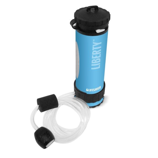LifeSaver Liberty Blue Портативна пляшка для очищення води 99-00013556 фото